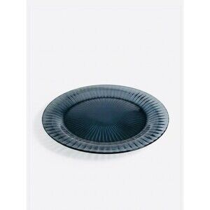 Blue Glass 12” Dinner Charger Plate